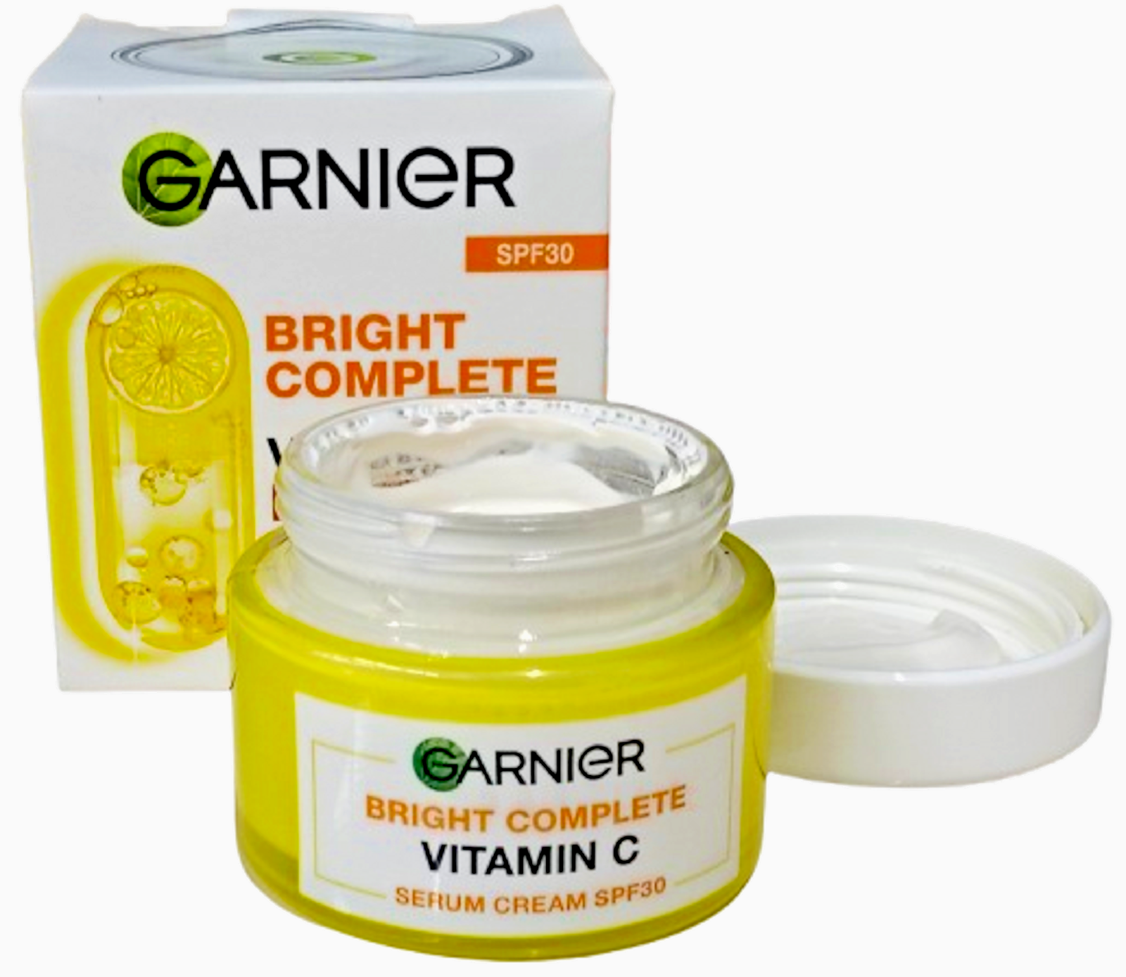 Garnier Bright Complete Vitamin C Serum Cream SPF30 - 50ml 2 Garnier Bright Complete Vitamin C Serum Cream SPF30 - 50ml - Image 2