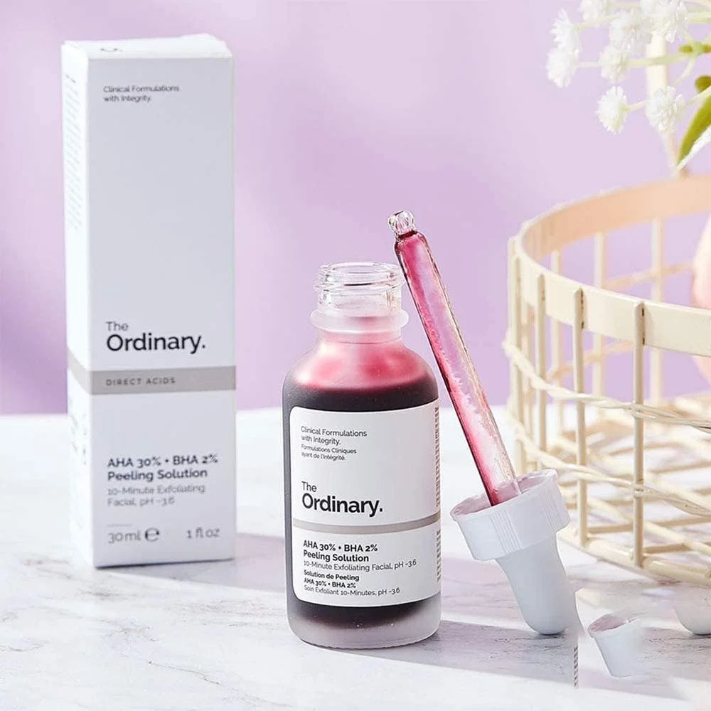 The Ordinary Direct Acids AHA 30% + BHA 2% Peeling Solution - 30ml 3 The Ordinary Direct Acids AHA 30% + BHA 2% Peeling Solution - 30ml - Image 3