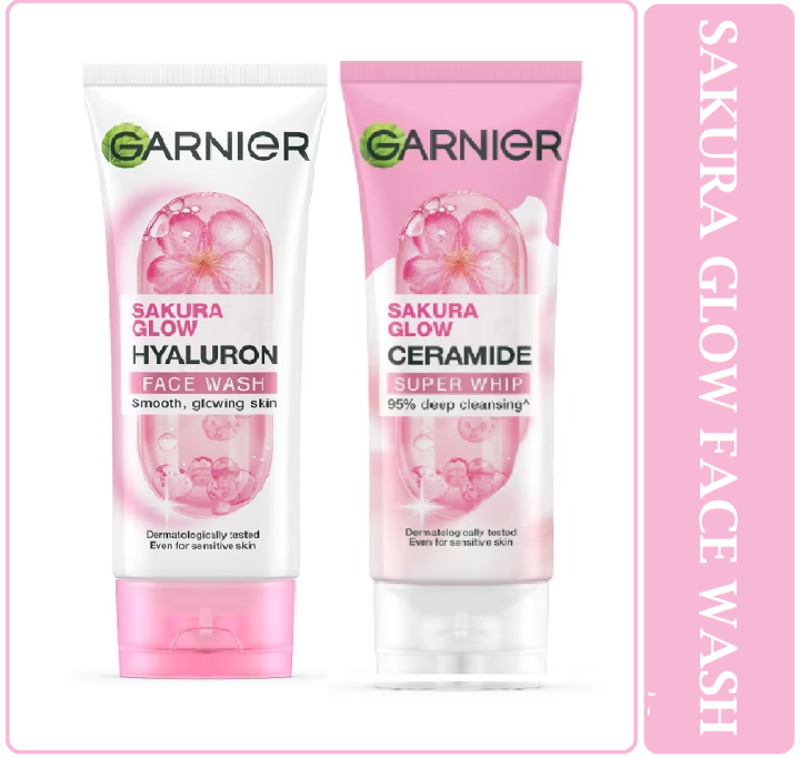 Garnier Sakura Cleansing Foam Facewash - 100ML 2 Garnier Sakura Cleansing Foam Facewash - 100ML - Image 2