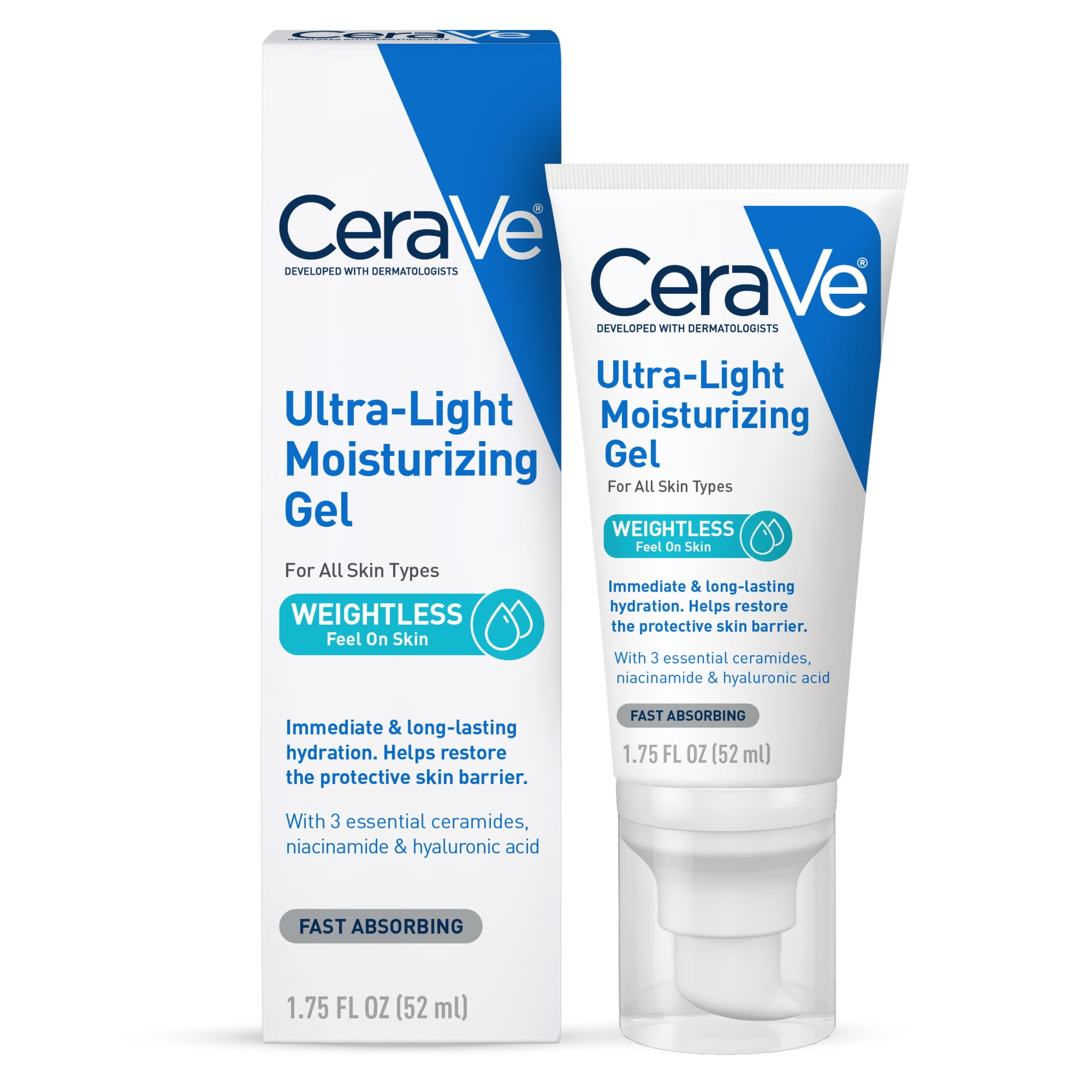 Cerave Ultra-Light Moisturizing Gel - 52ml 1 Cerave Ultra-Light Moisturizing Gel - 52ml