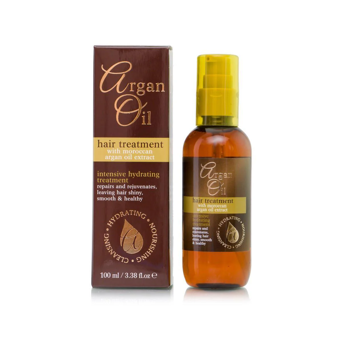 Argan Oil Intensive Hydrating Hair Treatment with Vitamin E 100ml 1 Bottle of Leeza.lk Argan Oil Intensive Hydrating Hair Treatment 100ml