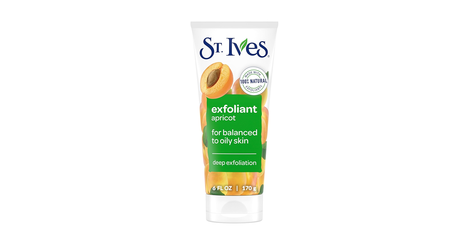 St.Ives Fresh Skin Apricot Face Scrub - 170g (New)