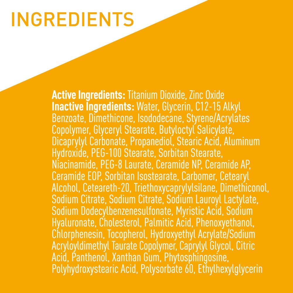 CeraVe Hydrating Mineral Sunscreen SPF 50 with Zinc Oxide & Titanium Dioxide 75ml 3 CeraVe Hydrating Mineral Sunscreen SPF 50 with Zinc Oxide & Titanium Dioxide 75ml - Image 3