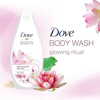 Dove Glowing Ritual Shower Gel with Rice Water and Lotus Flower 500ml 2 Dove Glowing Ritual Shower Gel with Rice Water and Lotus Flower 500ml - Image 2