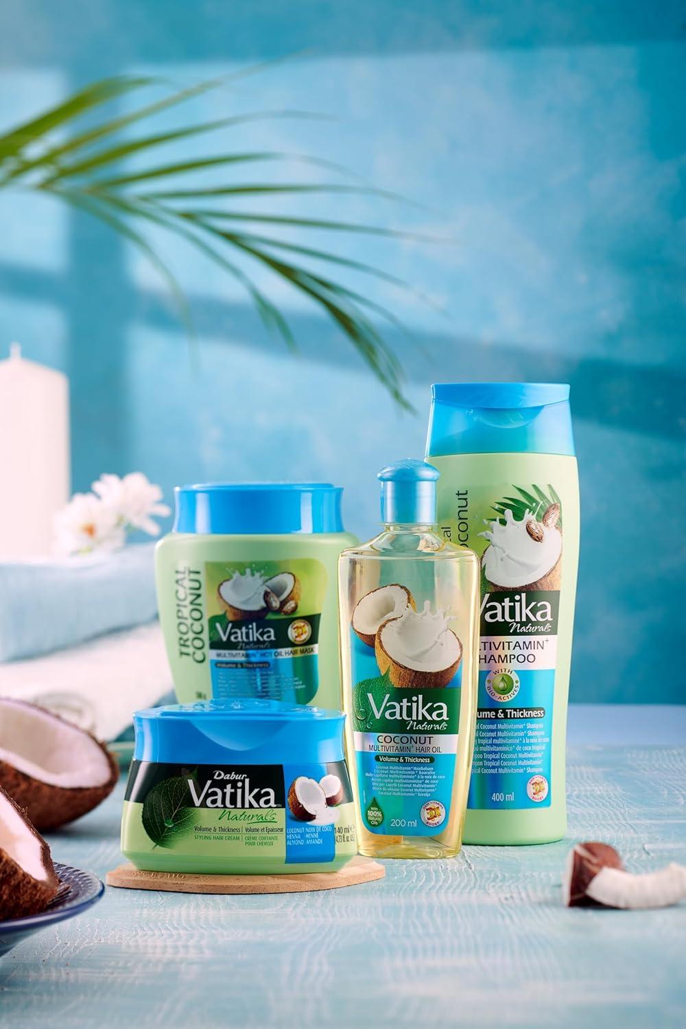 Vatika Hair Oil Enriched With Coconut - 200ml 3 Vatika Hair Oil Enriched With Coconut - 200ml - Image 3