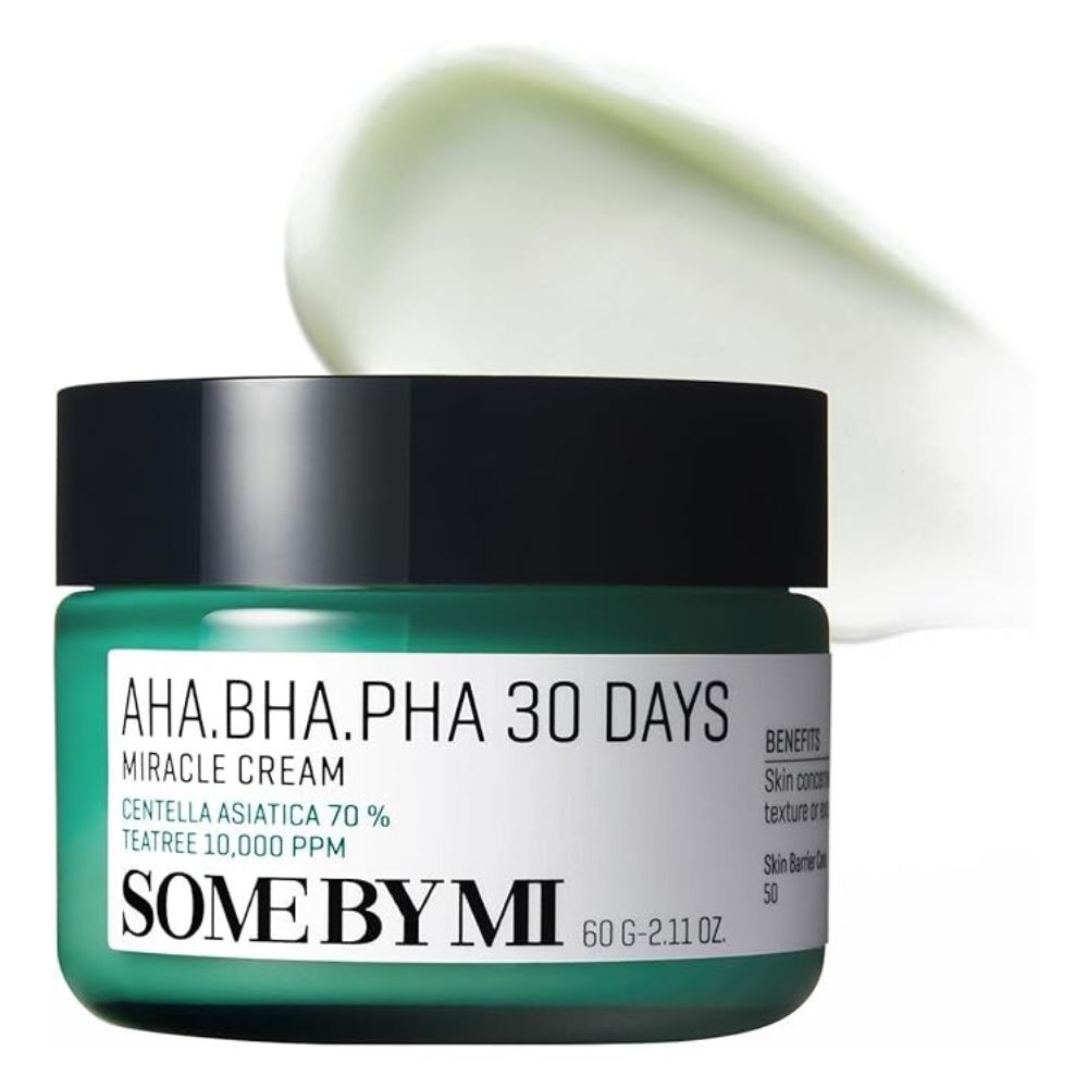AHA BHA PHA 30 Days Miracle Cream for Acne Care and Oil Control 60ml 1 AHA BHA PHA 30 Days Miracle Cream