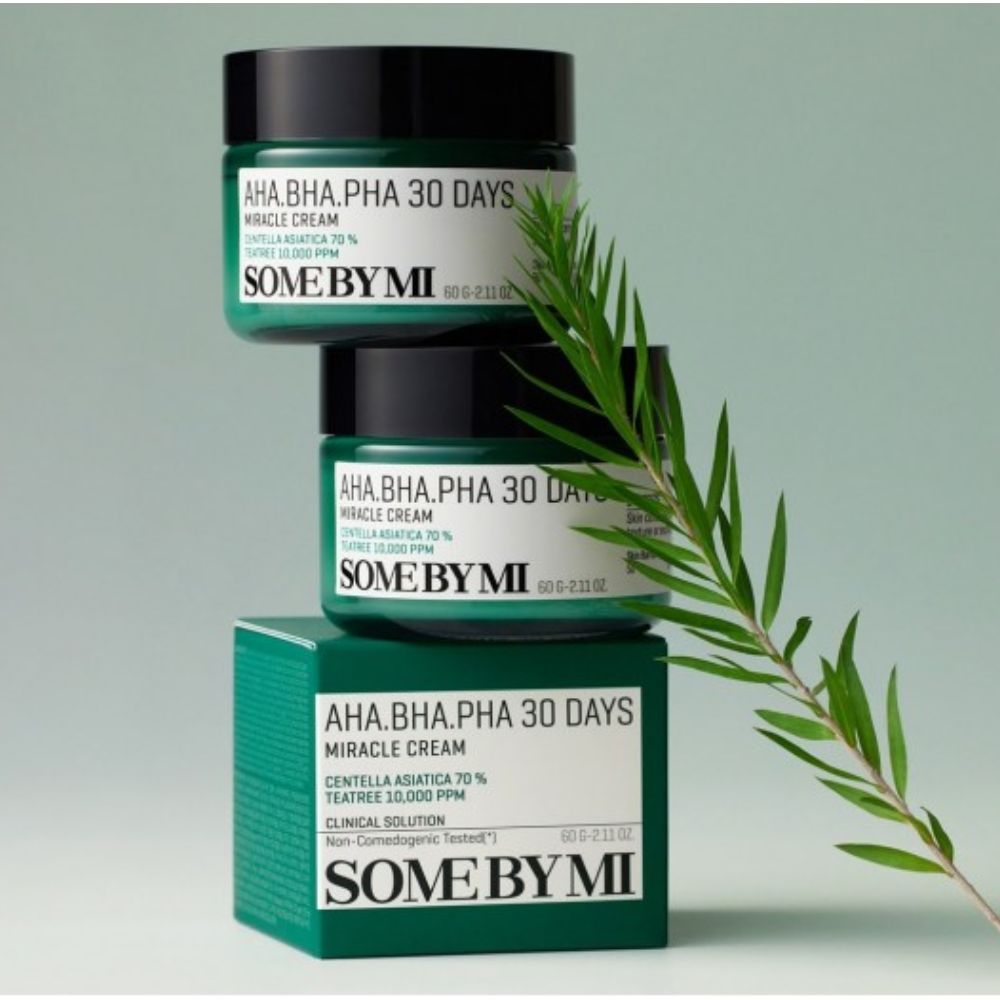 AHA BHA PHA 30 Days Miracle Cream for Acne Care and Oil Control 60ml 2 AHA BHA PHA 30 Days Miracle Cream for Acne Care and Oil Control 60ml - Image 2