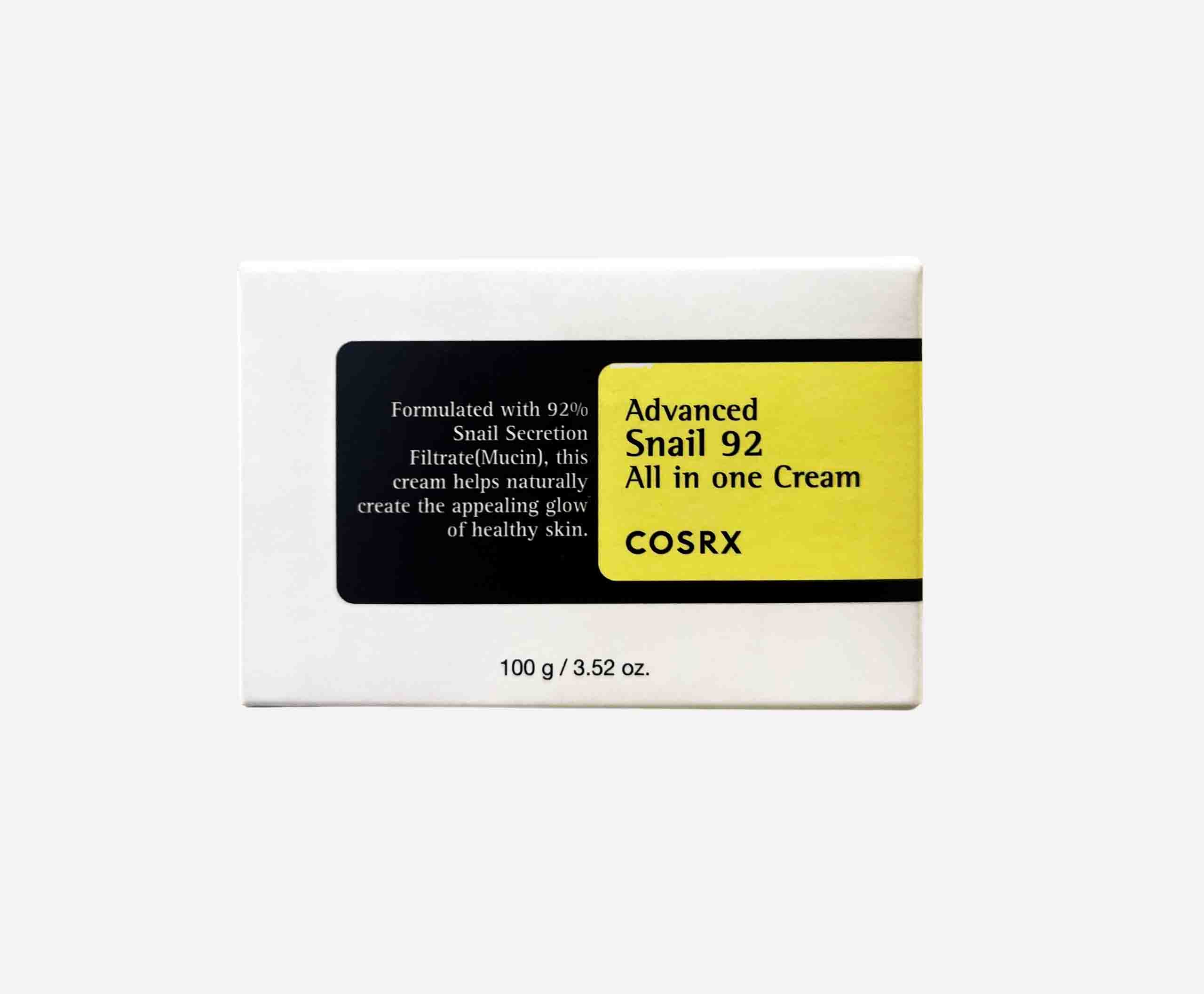 Cosrx Advanced Snail 92 All in One Cream - 100ml 2 Cosrx Advanced Snail 92 All in One Cream - 100ml - Image 2