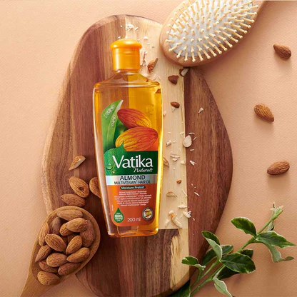 Vatika Almond Enriched Hair Oil - 200ml 3 Vatika Almond Enriched Hair Oil - 200ml - Image 3