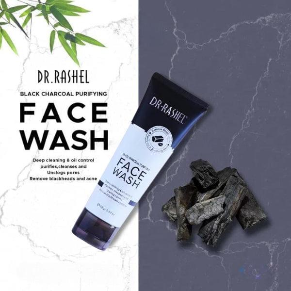 Dr Rashel Black Charcoal Purifying Face Wash - 100g 3 Dr Rashel Black Charcoal Purifying Face Wash - 100g - Image 3
