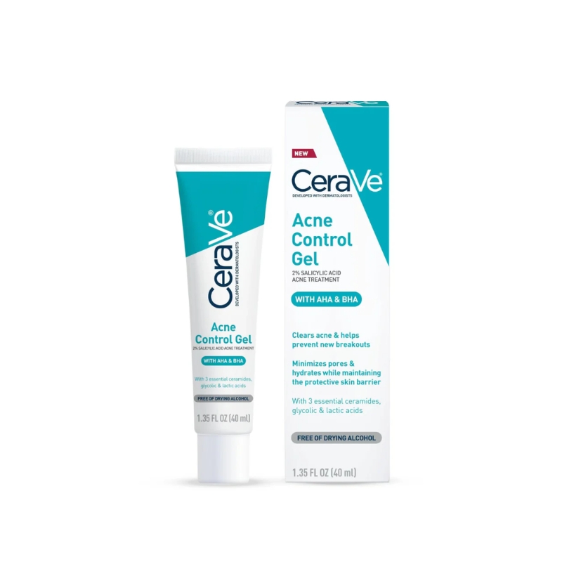 CERAVE Acne Control Gel with AHA & BHA - 40ml