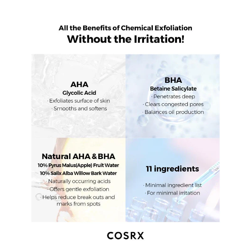 COSRX AHA BHA Clarifying Treatment Toner -150ml 3 COSRX AHA BHA Clarifying Treatment Toner -150ml - Image 3