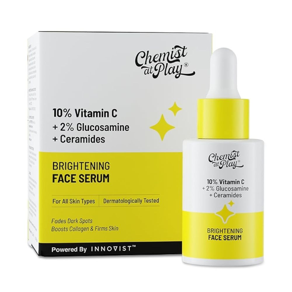 Chemist At Play 10% Vitamin C Face Serum for Brightening and Even Skin Tone 30ml 1 Chemist At Play 10% Vitamin C Face Serum