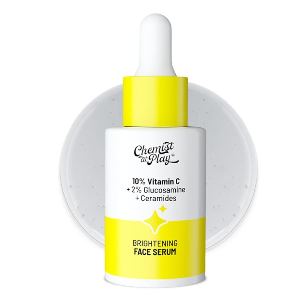 Chemist At Play 10% Vitamin C Face Serum for Brightening and Even Skin Tone 30ml 2 Chemist At Play 10% Vitamin C Face Serum for Brightening and Even Skin Tone 30ml - Image 2