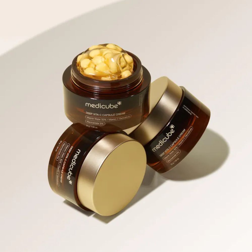 Medicube Deep Vita C Capsule Cream for Brightening and Hydration 55g 3 Medicube Deep Vita C Capsule Cream for Brightening and Hydration 55g - Image 3