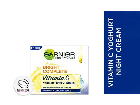 GARNIER Bright Complete Vitamin C Night Cream - 50ml 2 GARNIER Bright Complete Vitamin C Night Cream - 50ml - Image 2