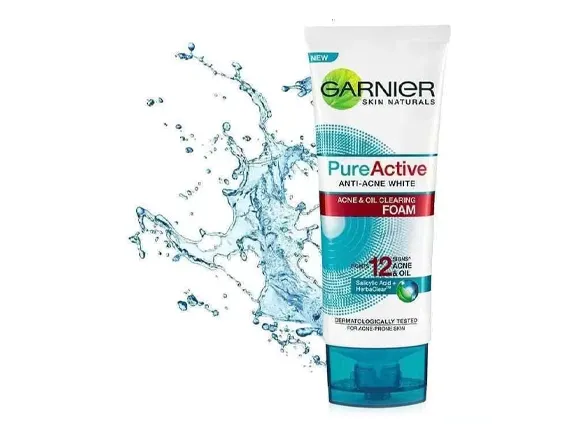 Garnier Pure Active Anti Acne White Foam - 100ml 3 Garnier Pure Active Anti Acne White Foam - 100ml - Image 3