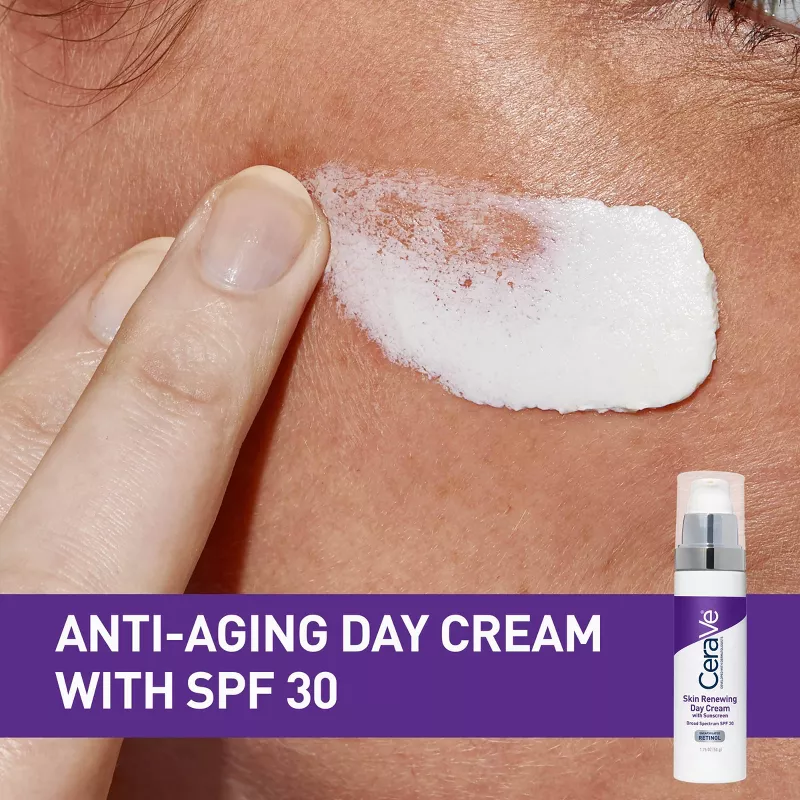 Cerave Skin Renewing Day Cream SPF 30 - 50g 4 Cerave Skin Renewing Day Cream SPF 30 - 50g - Image 4