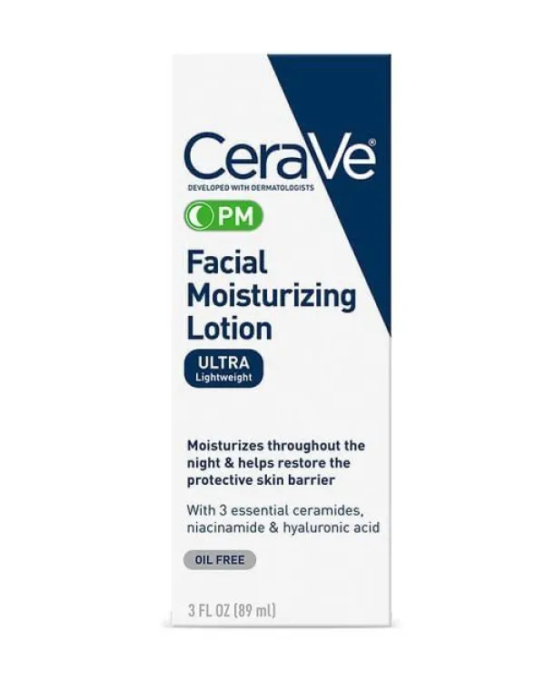 Cerave PM Facial Moisturizing Lotion - 89ml 2 Cerave PM Facial Moisturizing Lotion - 89ml - Image 2