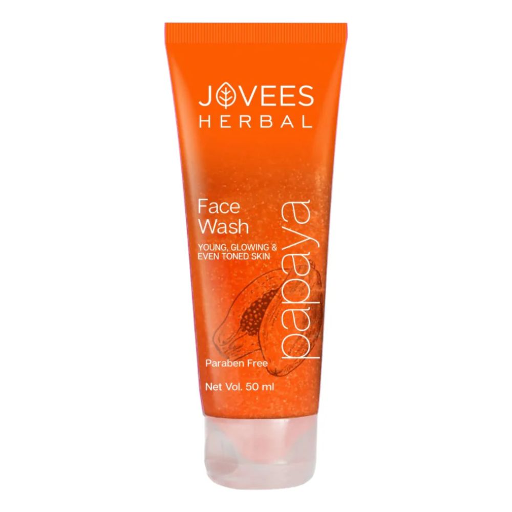 Jovees Herbal Papaya Face Wash with Papaya Fruit Extract 50ml 1 Jovees Herbal Papaya Face Wash
