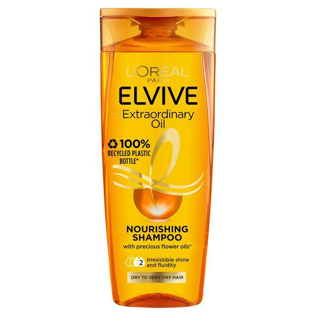 L'Oréal Elvive Extraordinary Oil Nourishing Shampoo with 6 Precious Flower Oils for Dry Hair 300ml 3 L'Oréal Elvive Extraordinary Oil Nourishing Shampoo with 6 Precious Flower Oils for Dry Hair 300ml - Image 3