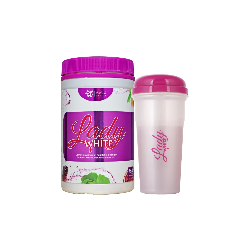 Jamu Jelita Lady White Herbal Juice Powder for Women - 400g 3 Jamu Jelita Lady White Herbal Juice Powder for Women - 400g - Image 3