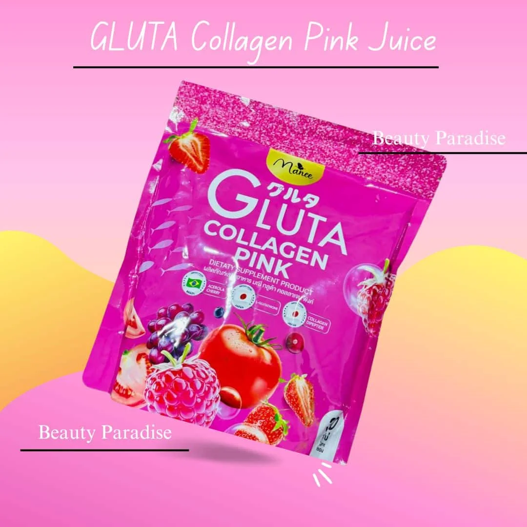 Manee Gluta Collagen Pink Dietary Supplement – 30 Pcs 3 Manee Gluta Collagen Pink Dietary Supplement – 30 Pcs - Image 3