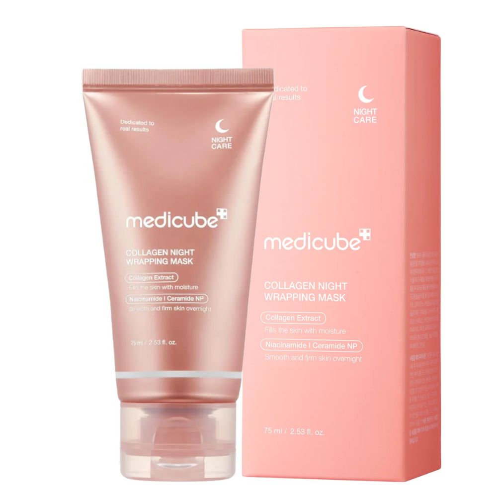 Medicube Collagen Night Wrapping Mask for Overnight Hydration and Firming 75ml 1 Medicube Collagen Night Wrapping Mask