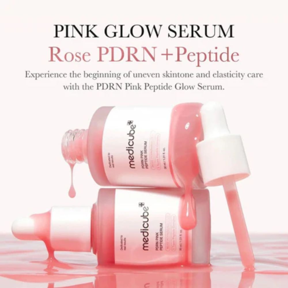 Medicube PDRN Pink Peptide Serum for Skin Repair and Brightening 30ml 2 Medicube PDRN Pink Peptide Serum for Skin Repair and Brightening 30ml - Image 2