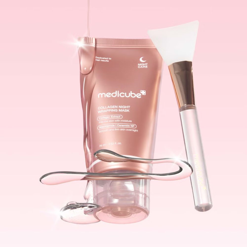 Medicube Collagen Night Wrapping Mask for Overnight Hydration and Firming 75ml 2 Medicube collagen mask Sri Lanka