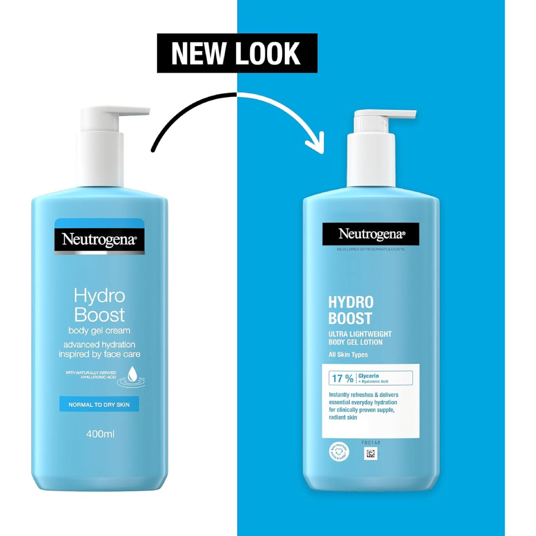 Neutrogena Hydro Boost Body Gel Cream - 400 ml 4 Neutrogena Hydro Boost Body Gel Cream - 400 ml - Image 4