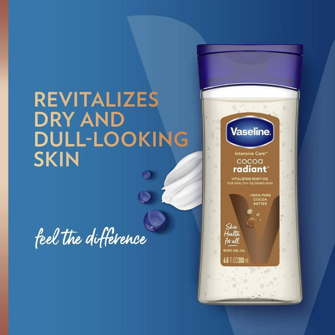 Vaseline Cocoa Radiant Body Oil - 400ml 4 Vaseline Cocoa Radiant Body Oil - 400ml - Image 4