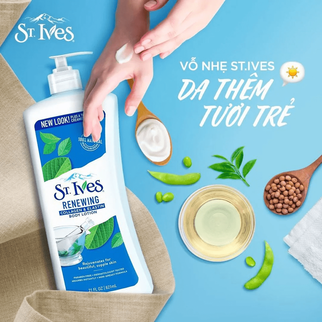 St.Ives Renewing Collagen and Elastin Body Lotion - 621ml 4 St.Ives Renewing Collagen and Elastin Body Lotion - 621ml - Image 4