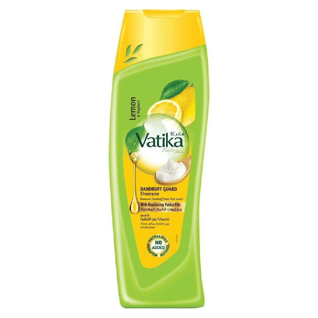 Vatika Dandruff Guard Shampoo with Lemon and Yoghurt - 400ml 4 Vatika Dandruff Guard Shampoo with Lemon and Yoghurt - 400ml - Image 4