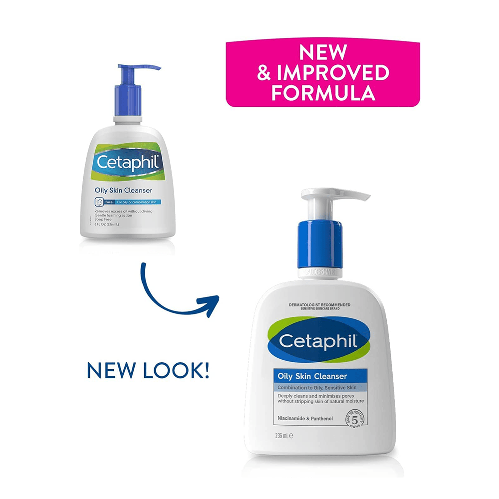 Cetaphil Oily Skin Cleanser - 236ml 3 Cetaphil Oily Skin Cleanser - 236ml - Image 3