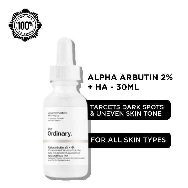 The Ordinary Alpha Arbutin 2% + HA Serum - 30ml 3 The Ordinary Alpha Arbutin 2% + HA Serum - 30ml - Image 3