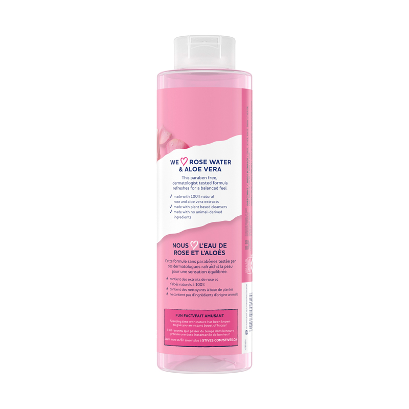 St.Ives Exfoliating Body Wash Rose Water & Aloe Vera - 650ml 4 St.Ives Exfoliating Body Wash Rose Water & Aloe Vera - 650ml - Image 4