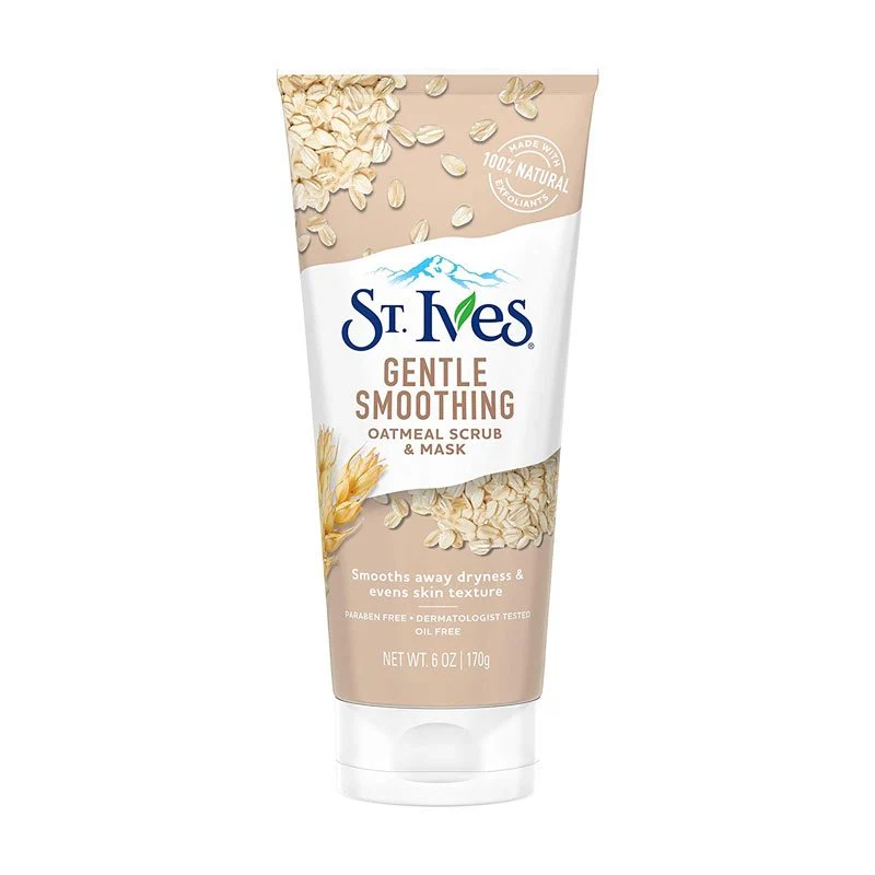St.Ives Gentle Smoothing Oatmeal Face Scrub & Mask - 170g