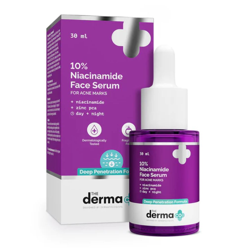 The Derma Co. 10% Niacinamide Face Serum with Zinc for Acne Marks and Oil Control 1 The Derma Co. 10% Niacinamide Face Serum