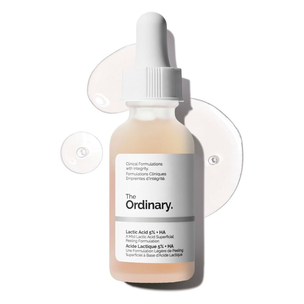 The Ordinary Lactic Acid 5% + HA 30ml | Gentle Exfoliating Serum for Smoother Skin 2 The Ordinary Lactic Acid 5% + HA 30ml