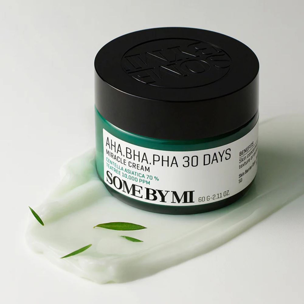 AHA BHA PHA 30 Days Miracle Cream for Acne Care and Oil Control 60ml 4 acne prone skin cream