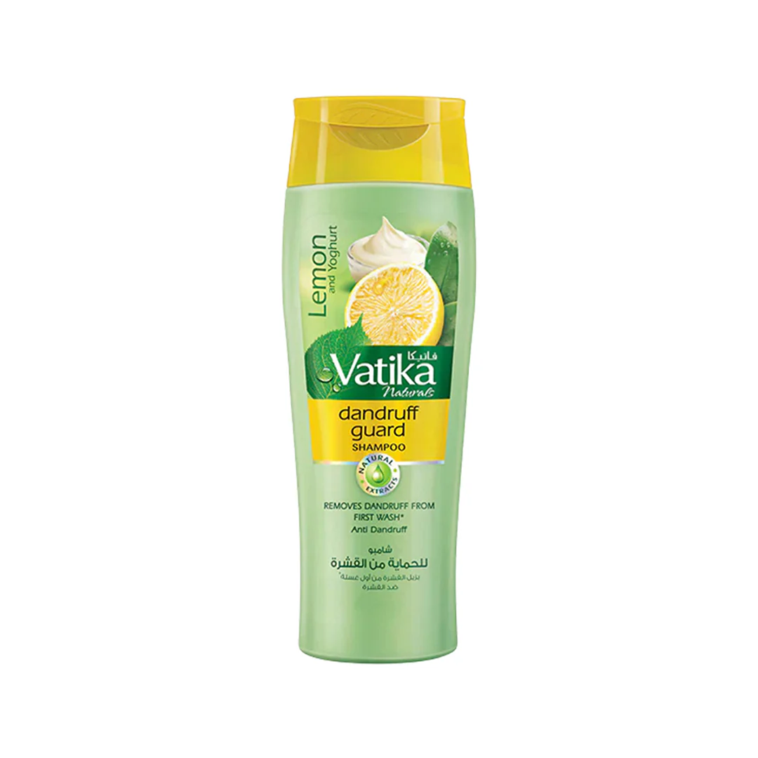 Vatika Dandruff Guard Shampoo with Lemon and Yoghurt - 400ml 1 Vatika Dandruff Guard Shampoo with Lemon and Yoghurt - 400ml