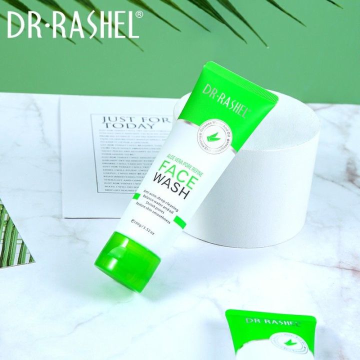 Dr. Rashel Aloe Vera Pore Refine Face Wash - 100g 2 Dr. Rashel Aloe Vera Pore Refine Face Wash - 100g - Image 2