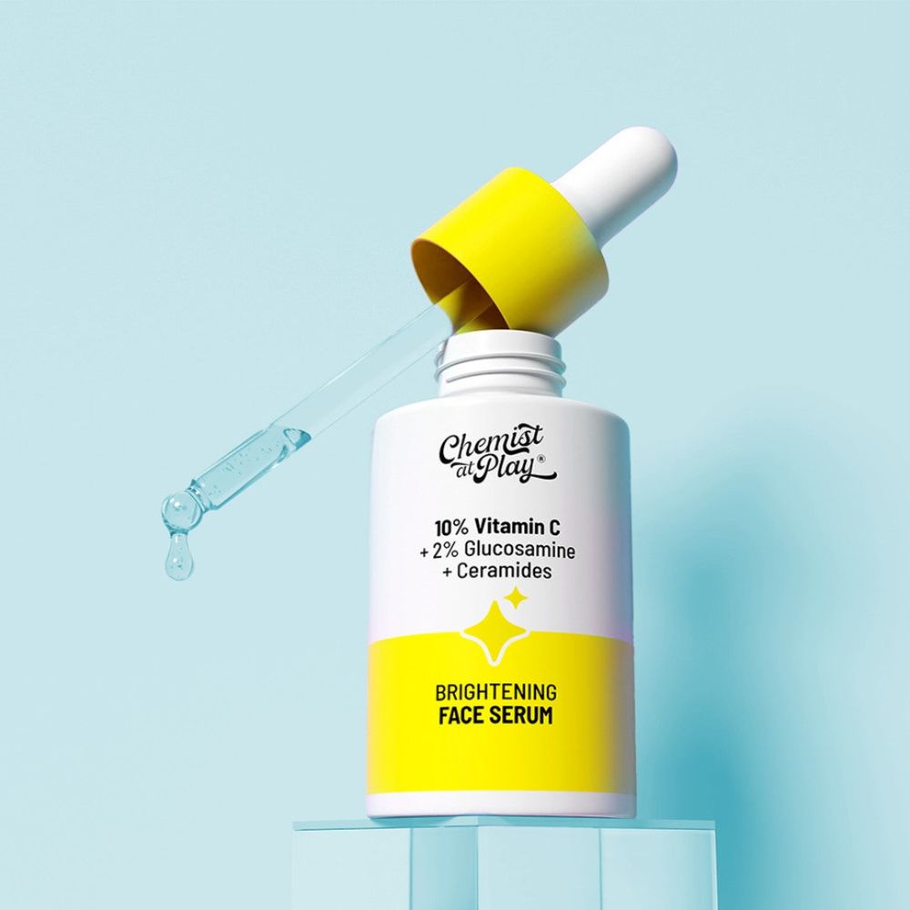 Chemist At Play 10% Vitamin C Face Serum for Brightening and Even Skin Tone 30ml 3 Chemist At Play 10% Vitamin C Face Serum for Brightening and Even Skin Tone 30ml - Image 3