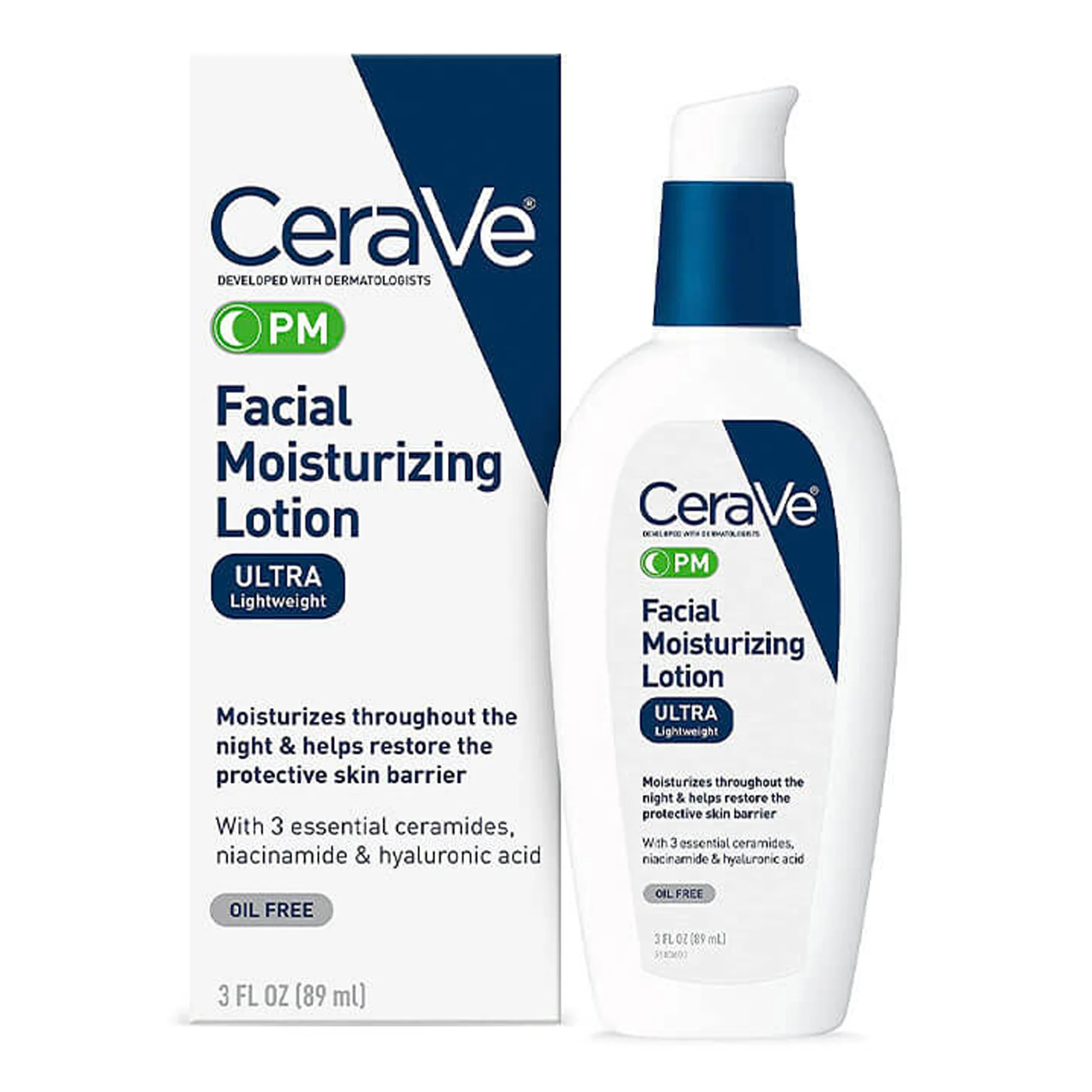 Cerave PM Facial Moisturizing Lotion - 89ml 1 Cerave PM Facial Moisturizing Lotion - 89ml
