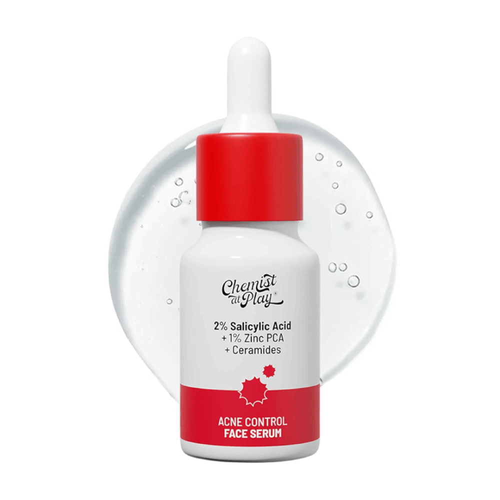 Chemist At Play 2% Salicylic Acid Face Serum Treats Active Acne, Controls Excess Oil