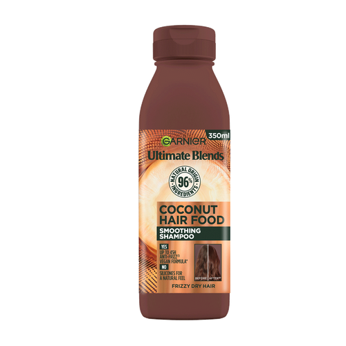 Garnier Ultimate Blends Smoothing Coconut Hair Food Shampoo - 350ml