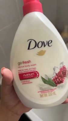 Dove Go fresh Revive Body Wash 550ml 4 Dove Go fresh Revive Body Wash 550ml - Image 4