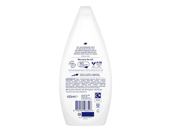 Dove Hydrate Gently Cleanser Body Wash 450ml 3 Dove Hydrate Gently Cleanser Body Wash 450ml - Image 3