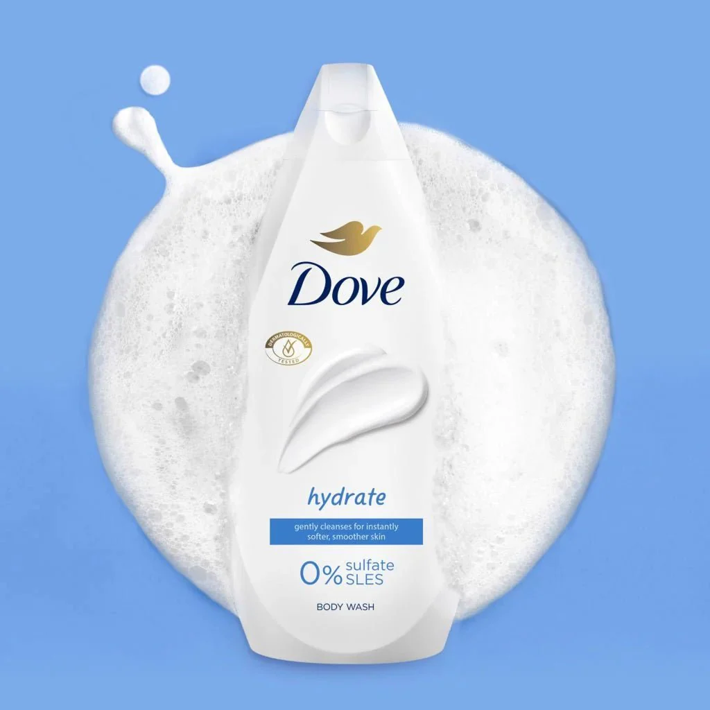 Dove Hydrate Gently Cleanser Body Wash 450ml 1 Dove Hydrate Gently Cleanser Body Wash 450ml